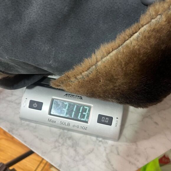 Marvin Richards Unisex Penny Lane Jacket Size XL Suede Leather Faux Fur - Picture 16 of 16